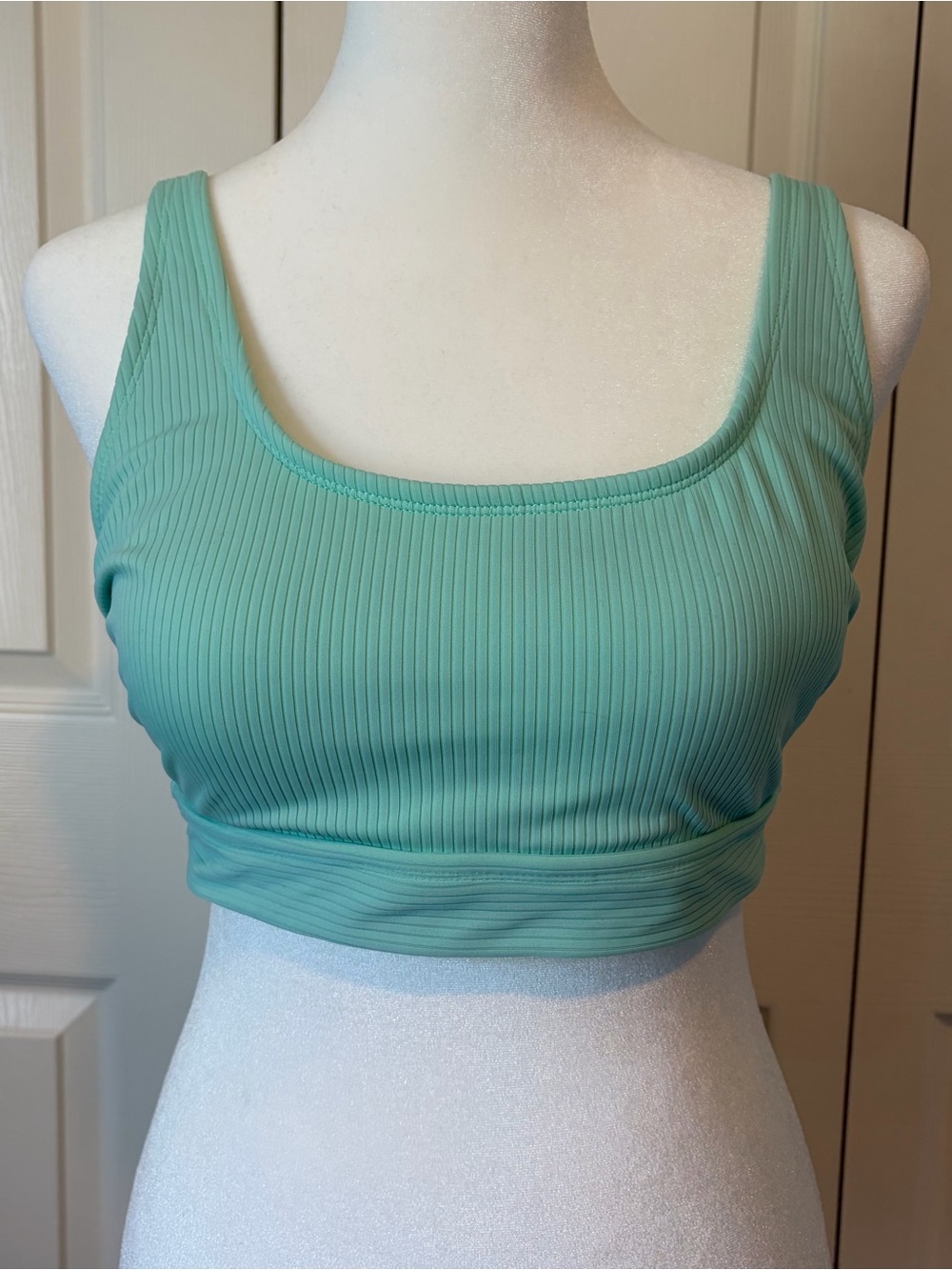 Stoney Clover x Target Teal Ribbed Bikini Top